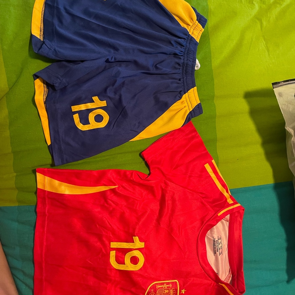 Kids Lamine Yamal Spain Set